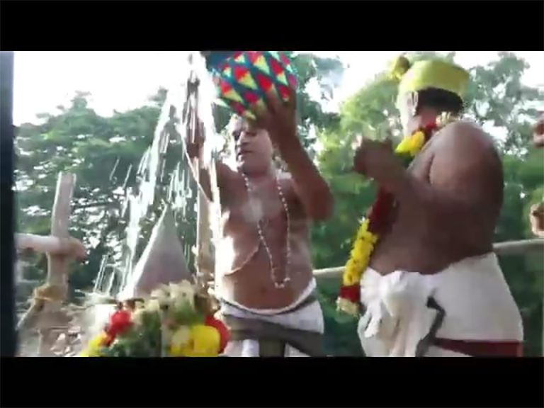 மதுரை ஸ்ரீ சஞ்சீவி ஆஞ்சநேயர் கோவில் கும்பாபிஷேகம்.