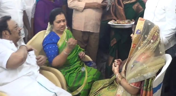 ஆதரவாளர்களின் இல்ல விழாக்களில் பங்கேற்பு மு.க.அழகிரி !