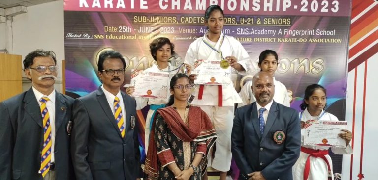 கோவையில் கராத்தே போட்டிகள்