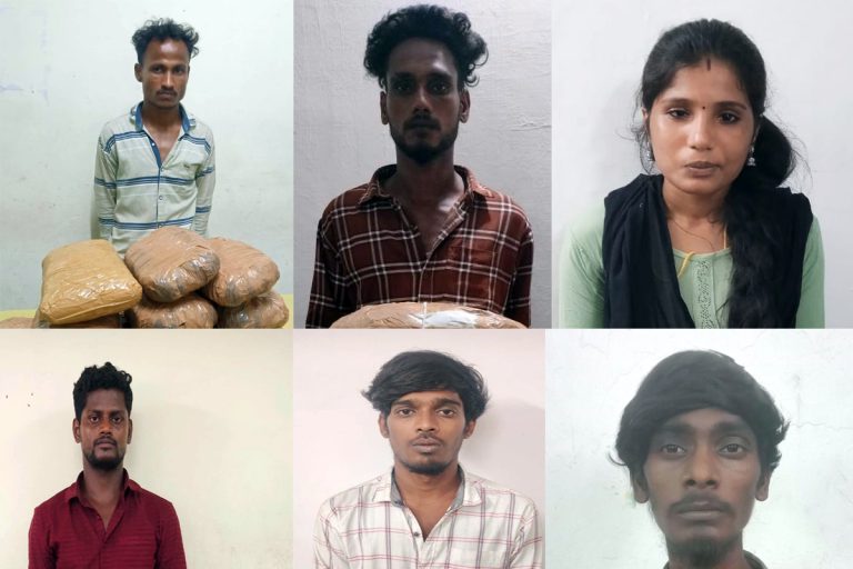 சென்னை கஞ்சா கடத்தல் – 29 பேர் கைது