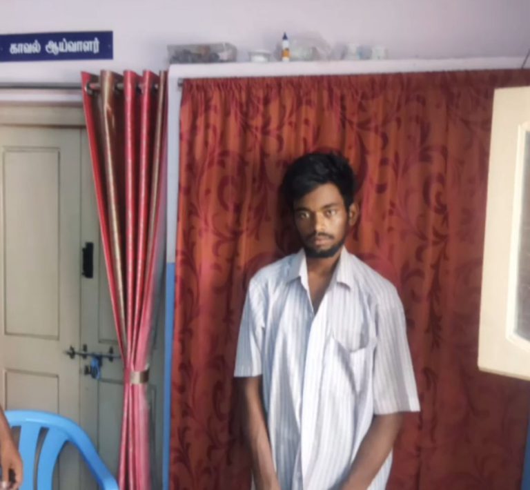 கை கழுவும் நேரத்தில் தலைமறைவான குற்றவாளி