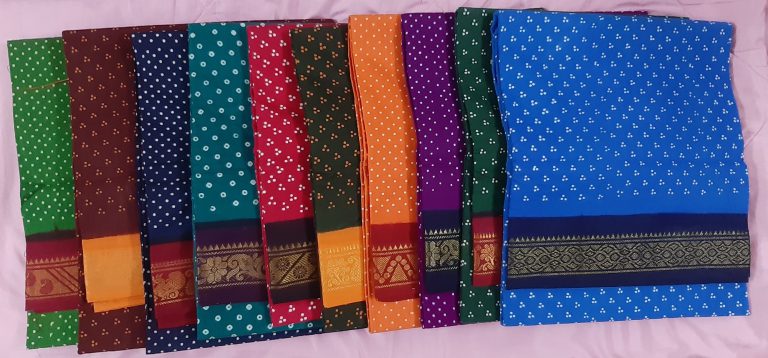 தீபாவளி: சுங்குடி சேலைகளுக்கு கிராக்கி